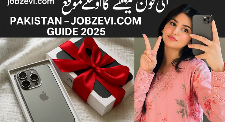iPhone 17 Jeetnay Ka Moqa Pakistan – Jobzevi.com Guide 2025
